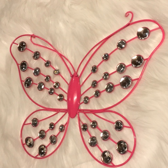Pink Bedazzled Butterfly - Picture 12 of 14
